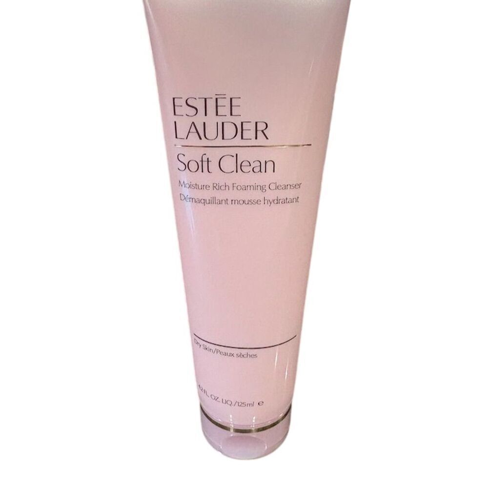 Estée Lauder Soft Clean Moisture Rich Foaming Cleanser 4.2 oz - Picture 1 of 5